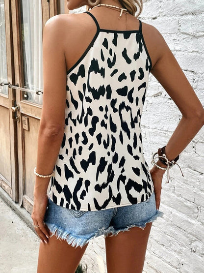 AS | Tílko s leopardím vzorem a výstřihem do V