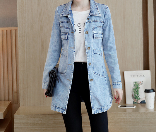 AS | Oversized, ležérní džínová bunda