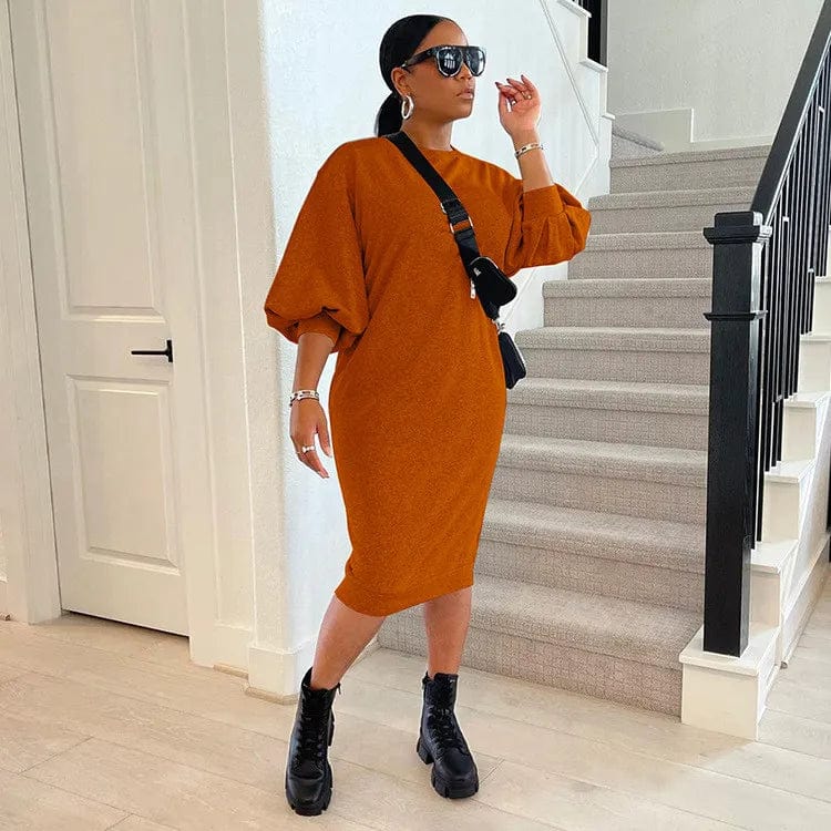 AS | oversized midi šaty