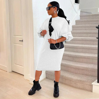 AS | oversized midi šaty