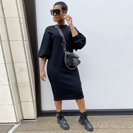 AS | oversized midi šaty