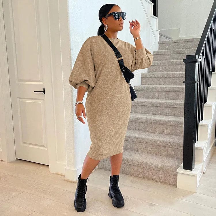 AS | oversized midi šaty