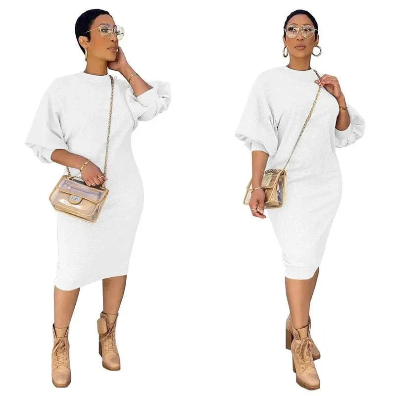 AS | oversized midi šaty