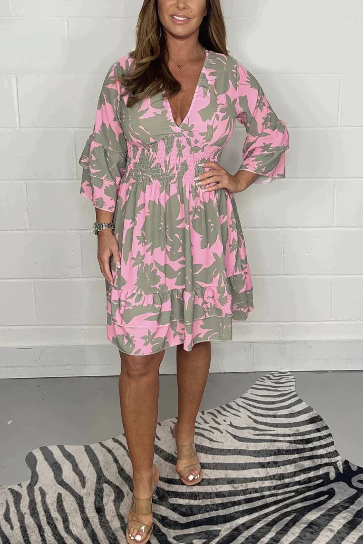 AS | Swingové šaty s výstřihem do V