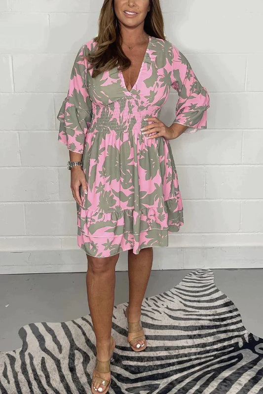 AS | Swingové šaty s výstřihem do V