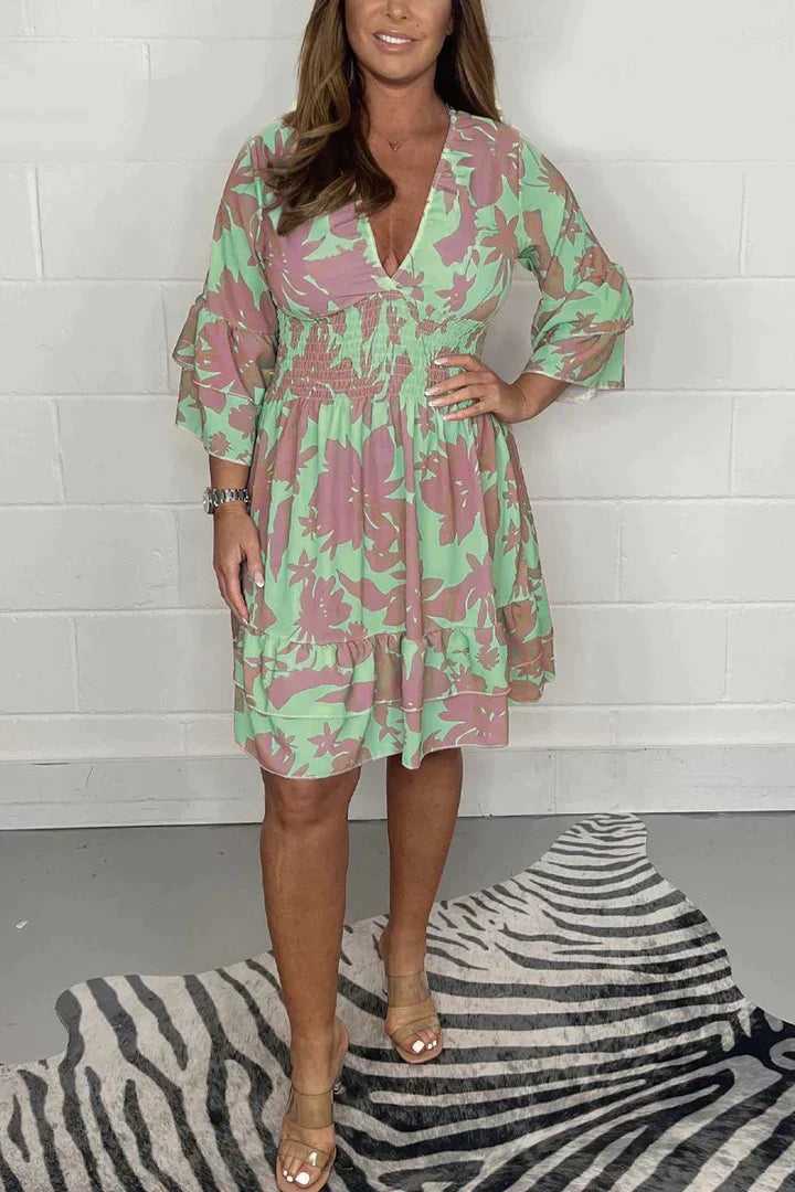 AS | Swingové šaty s výstřihem do V