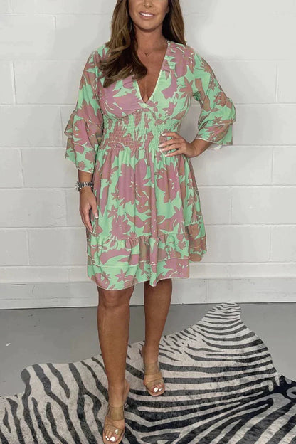 AS | Swingové šaty s výstřihem do V