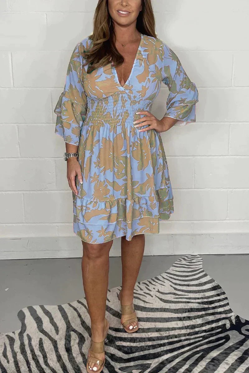 AS | Swingové šaty s výstřihem do V