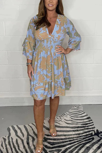 AS | Swingové šaty s výstřihem do V