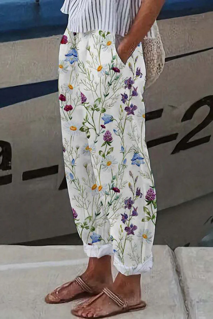 AS | Jedinečné kalhoty s potiskem knoflíků a kapes