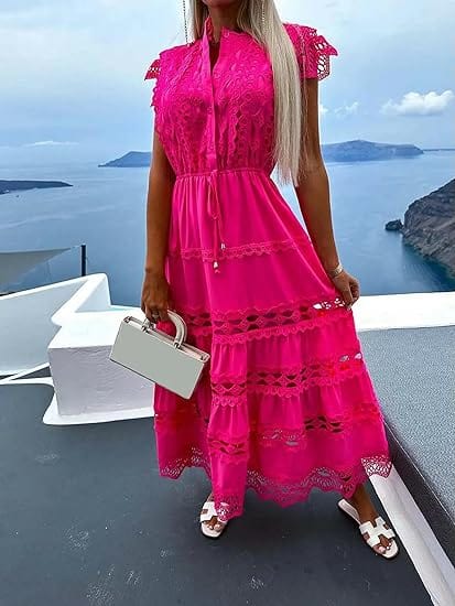 AS | Elegantní krajkové šaty