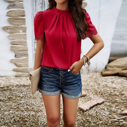 AS | Elegantní plisovaný top