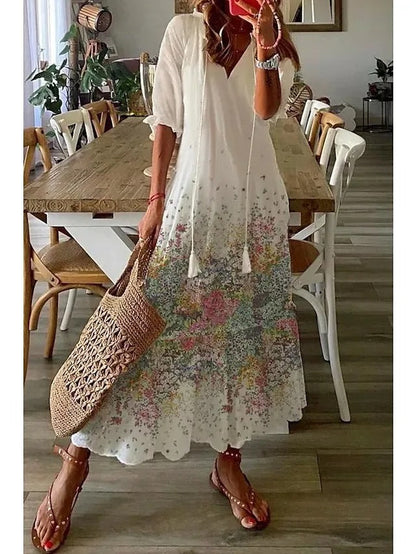 AS | Elegantní letní maxi šaty