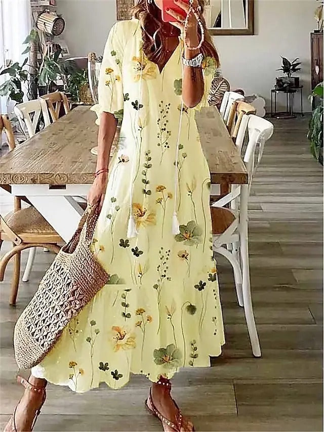AS | Elegantní letní maxi šaty