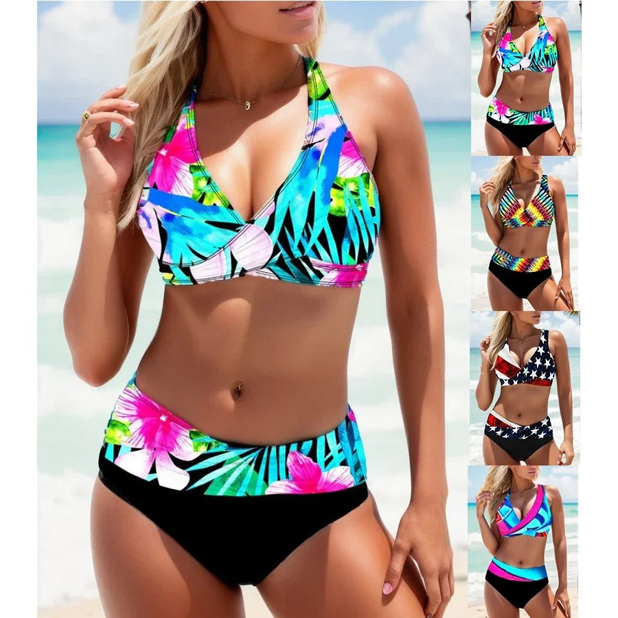 AS | Pestrobarevné bikiny s bočními ramínky