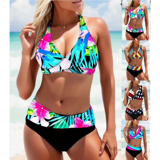 AS | Pestrobarevné bikiny s bočními ramínky