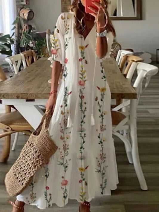 AS | Elegantní letní maxi šaty