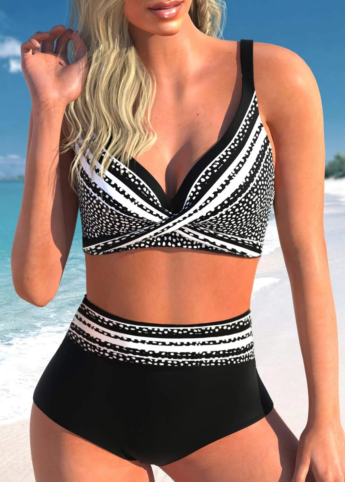 AS | Puntíkaté a pruhované bikiny