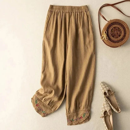 AS | Retro kalhoty v etnickém stylu