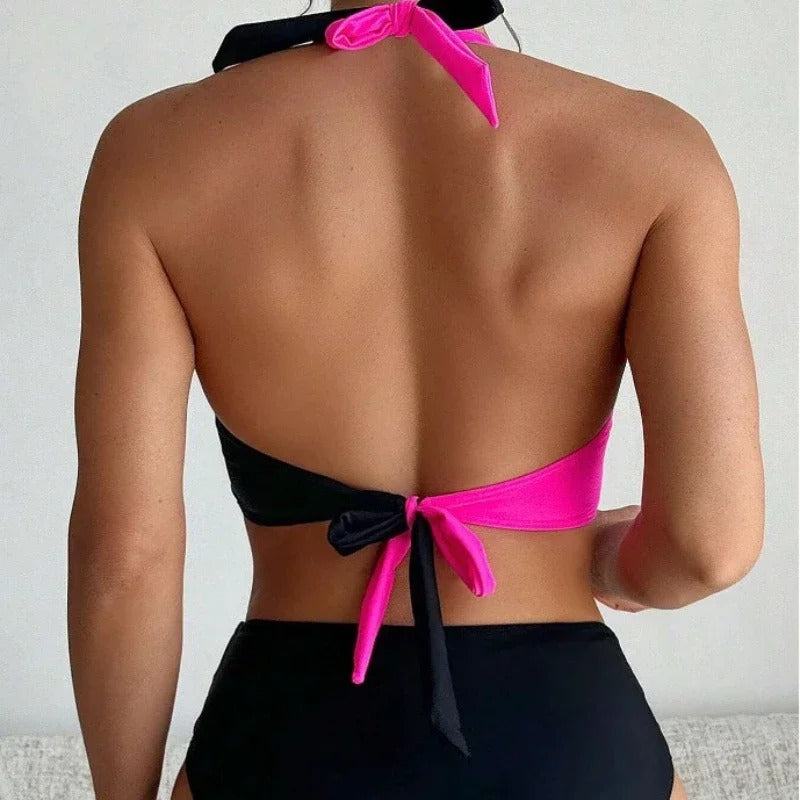 AS | Sexy bikiny bez zad s křížovým páskem