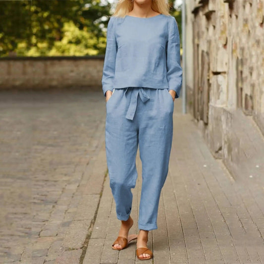 AS | Elegantní, barevný dvoudílný letní set