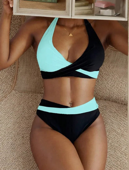 AS | Sexy bikiny bez zad s křížovým páskem