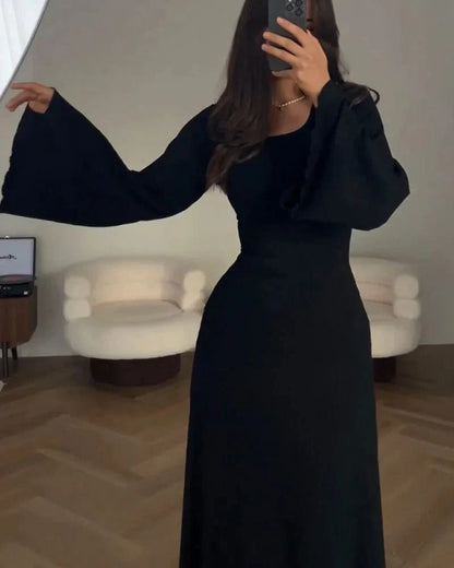 AS | Elegantní šaty s dlouhými rukávy