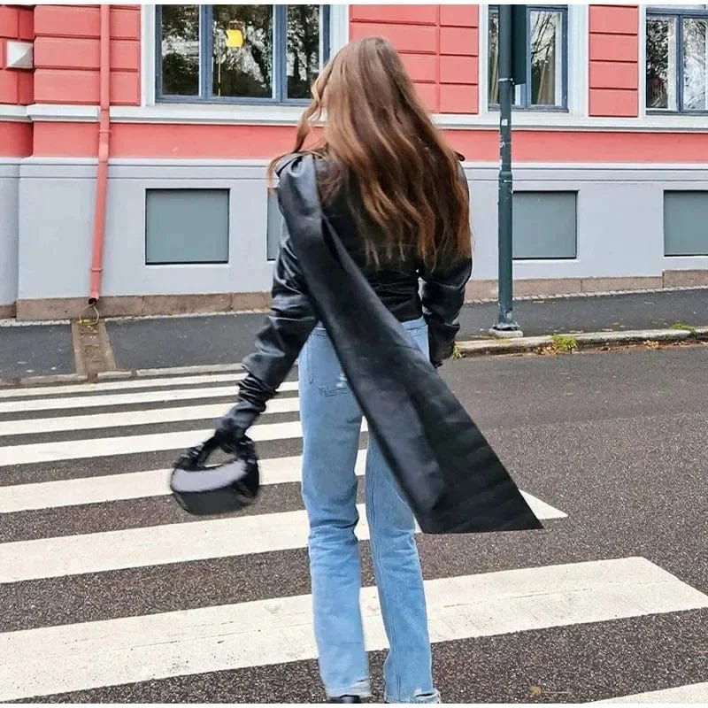 AS | Volný kabátek bez rukávů s elegantním kulatým výstřihem v jednobarevném pleteném svetru