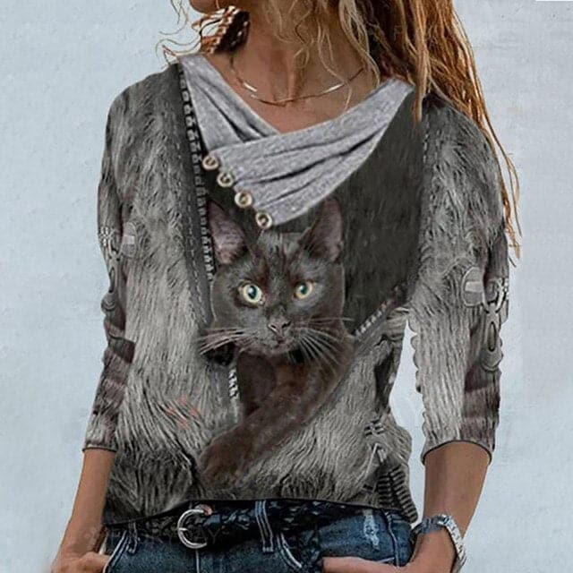 AS | Stylové a elegantní zimní tričko