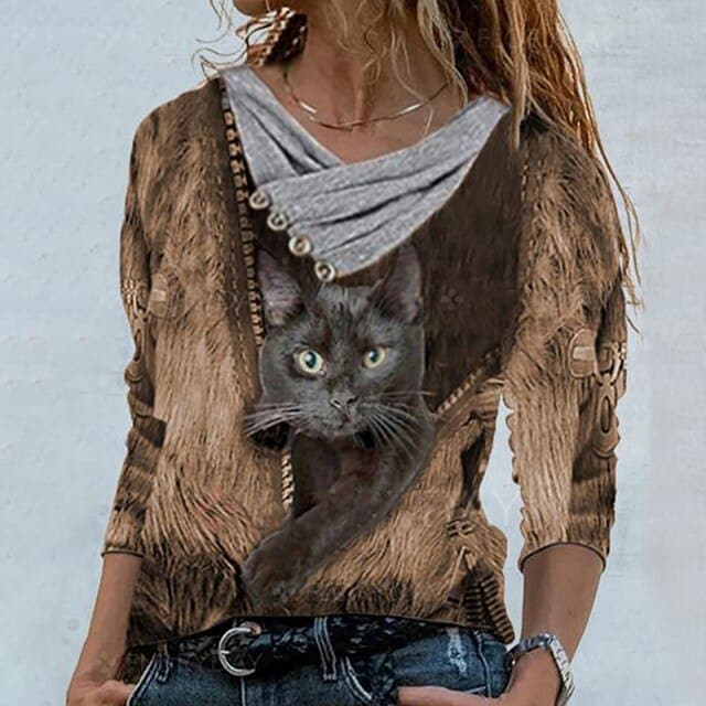 AS | Stylové a elegantní zimní tričko