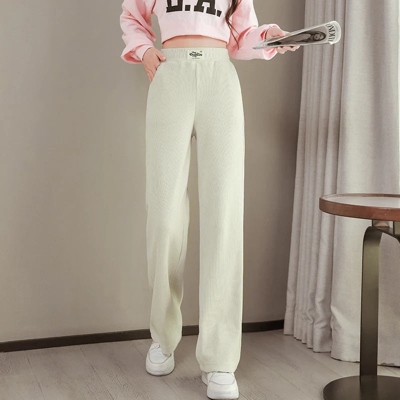 AS | Široké manšestrové kalhoty pro ženy