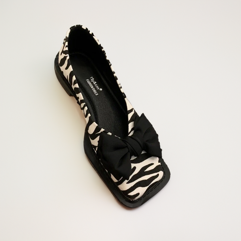 AS | Square Toe Shallow Mouth Slip-on dámské mokasíny