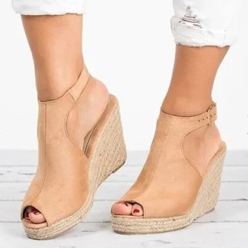 AS | Boho sandály na klínku
