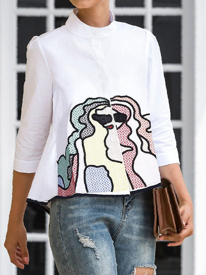 AS | Klasická a pohodlná zimní halenka