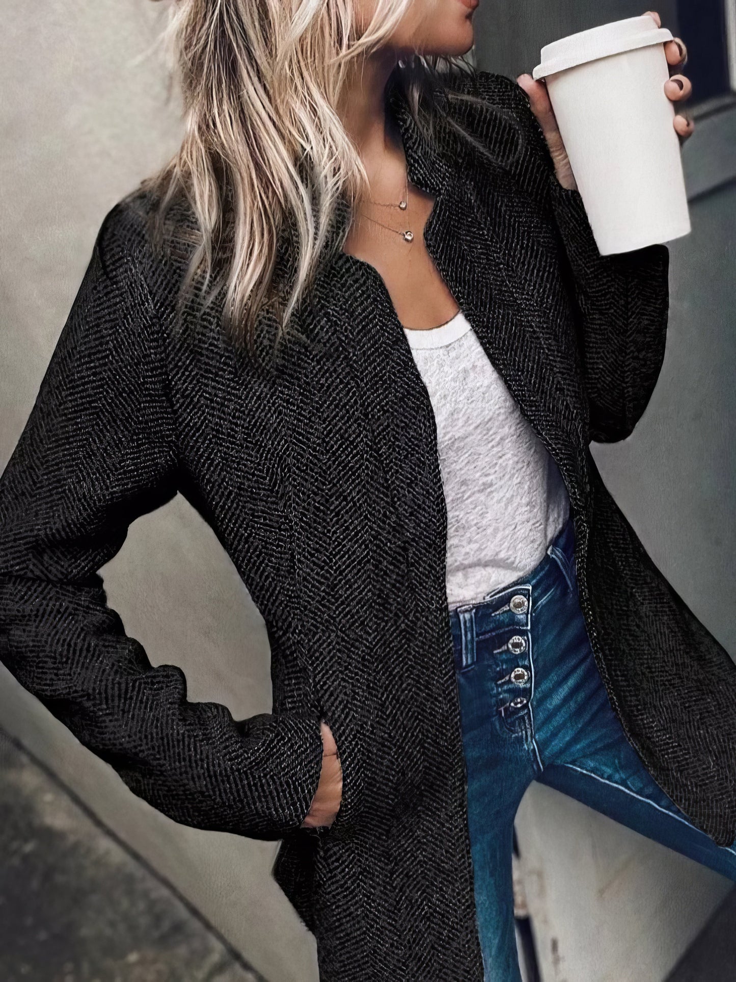AS | Nadčasový a elegantní kabát